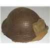 Image 15 : #2 WW2 CANADIAN BRODIE HELMET CAMO NET GSW 1941