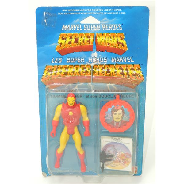 #9 MARVEL SUPER HEROES SECRET WARS IRON MAN FIGURE
