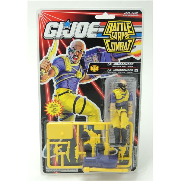 #13  G.I. JOE ARAH BATTLE CORPS DR. MINDBENDER CIB
