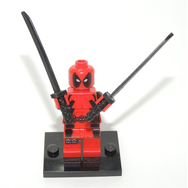 #15 LEGO MINI FIGURE MINI FIG DEADPOOL 2012 SH0032