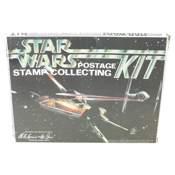 #17 1977 STAR WARS POSTAGE STAMP COLLECTING KIT W/