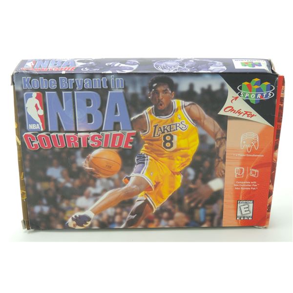 #19 CIB NINTENDO 64 GAME KOBE BRYANT NBA COURTSIDE