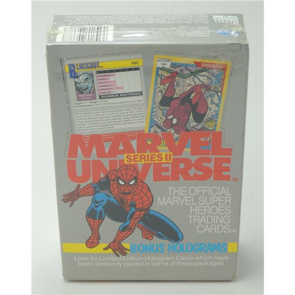 #20 SEALED 1991 MARVEL UNIVERSE II TRADING CARDS