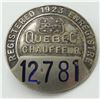 Image 2 : #28 1920'S QUEBEC CHAUFFEUR BADGES CANADA LOT OF 6