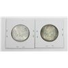 Image 2 : #38 1966 FIFTY CENTS CANADA SILVER COIN LOT OF 2