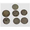 Image 2 : #47 ANTIQUE SILVER COIN LOT OF 7 ASSORTED NATIONS