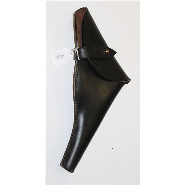 #103 MODERN MADE LARGE SIZE HOLSTER BLACK LEATHER