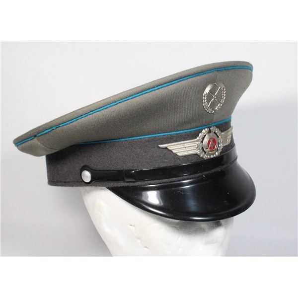 #106 EAST GERMAN  VISOR CAP AIR FORCE NCO