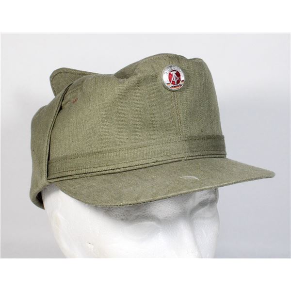 #115 EAST GERMAN COMMUNIST MILITARY CAP NVA