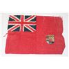 Image 1 : #134 WW2 CANADIAN RED ENSIGN FLAG 22 X 17 INCHES