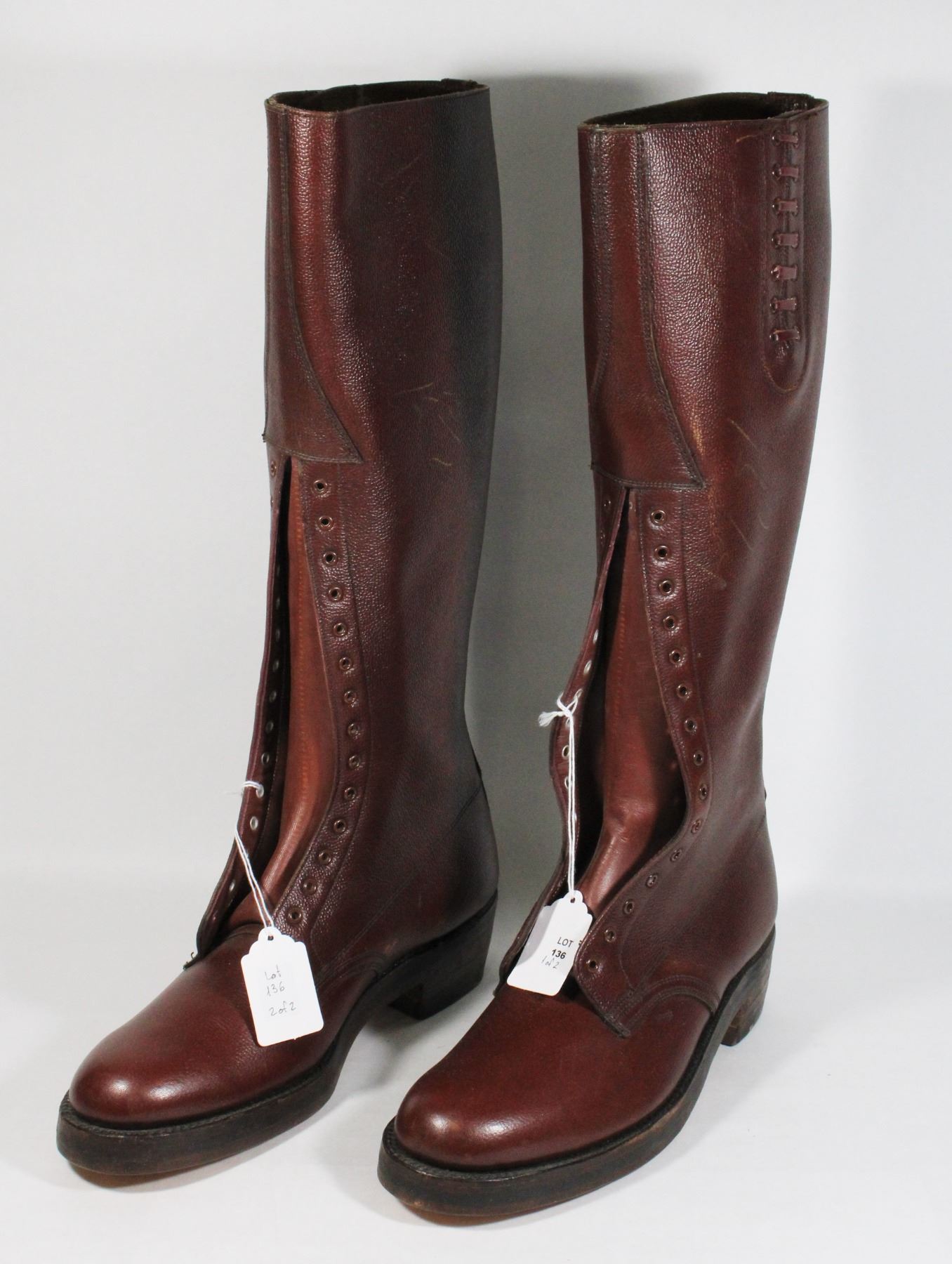 Rcmp Riding Boots #136 ROYAL CANADIAN MOUNTED POLICE BROWN BOOTS