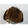 Image 2 : #140 CANADA MUSKRAT WINTER FUR HAT POLICE MILITARY