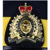 Image 2 : #141 1985 RCMP OFFICERS VISOR CAP WITH BADGE 7 1/4