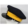 Image 3 : #141 1985 RCMP OFFICERS VISOR CAP WITH BADGE 7 1/4