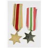 Image 2 : #153 WW2 CANADA AFRICA STAR + ITALY STAR MINIATURE