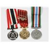Image 2 : #155 LOT CANADIAN MINIATURE MEDALS PEACEKEEPING