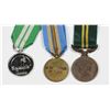 Image 2 : #156 LOT OF 3 MINIATURE MEDALS   AUSTRALIAN MERIT