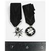 Image 1 : #157 PAIR ORDER OF ST. JOHN MINIATURE MEDAL TYPES