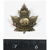 Image 1 : #161 WW1 CANADIAN 28TH CEF CAP BADGE BATTALION