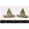 Image 1 : #167 SET ROYAL CANADIAN ARTILLERY WW2 COLLAR BADGE