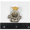 Image 1 : #173 OFFICERS COLLAR BADGE VIII PRINCESS LOUISE'S