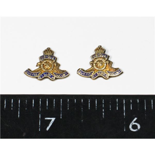 #177 SWEETHEART PAIR ROYAL CANADIAN ARTILLERY WW2