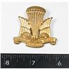 Image 1 : #180 CANADIAN PARACHUTE CORPS CAP BADGE VARIATION