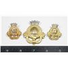Image 1 : #185 VIII PRINCESS LOUISE'S HUSSARS CAP BADGE SET
