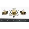 Image 1 : #186 20TH SASKATCHEWAN HORSE REGIMENT BADGE SET