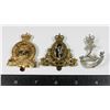 Image 1 : #193 LOT CANADA CAP BADGES ROYAL MILITARY COLLEGE