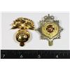 Image 1 : #199 LOT OF 2 CANADIAN CAP BADGES INC RCASC