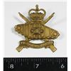 Image 1 : #201 THE WINDSOR REGIMENT CAP BADGE TANK CANADA