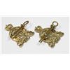 Image 2 : #221 ROYAL NEW BRUNSWICK REGIMENT COLLAR BADGES