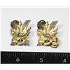 Image 1 : #227 PAIR CANADIAN COLLAR BADGE SET