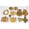 Image 2 : #237 LOT OF 11 EUROPEAN MILITARY BADGES ASSORTED
