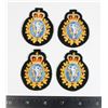 Image 1 : #266 LOT OF 4 RCEME CLOTH BADGES CANADIAN