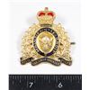 Image 1 : #271 ROYAL CANADIAN MOUNTED POLICE CAP BADGE 1980