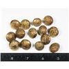 Image 1 : #279 14 KINGS CROWN RCMP BUTTONS SMALL SIZE