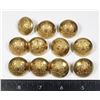 Image 1 : #280 11 KINGS CROWN RCMP BUTTONS LARGE W SCULLY