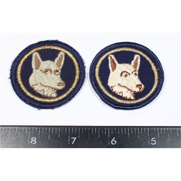 #282 RCMP DOG SERVICE HANDLER K9 K-9 PATCH LOT