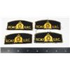 Image 1 : #284 VINTAGE RCMP GRC 2 PAIRS OF CLOTH PATCHES