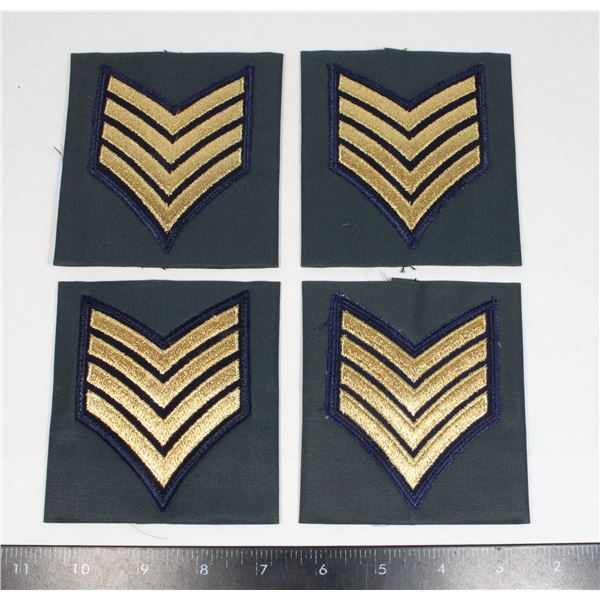 #287 LOT RCMP SLIP ON RANK INSIGNIA STAFF SERGEANT