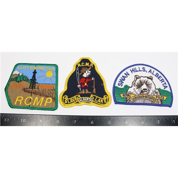 #295 RCMP PATCH LOT SWAN HILLS LLOYDMINSTER AND