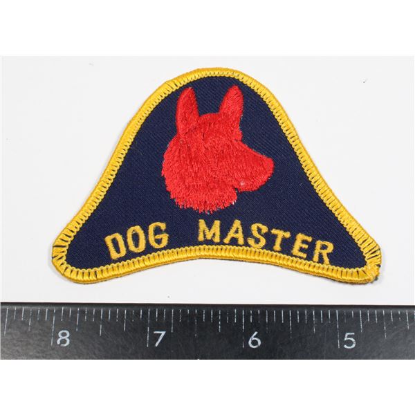 #299 POLICE LAW ENFORCEMENT PATCH DOG MASTER K9