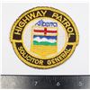 Image 1 : #304 ALBERTA HIGHWAY PATROL SOLICITOR GENERAL