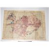 Image 1 : #317 WW2 BRITISH MAP OF ICELAND 1943 40 X 28