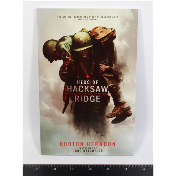 #348 HERO OF HACKSAW RIDGE BOOK US ARMY SOFTCOVER