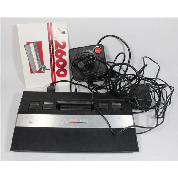 #357 ATARI 2600 JR SYSTEM TURNS ON REQUIRES TV BOX