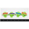 Image 1 : #438 TEENAGE MUTANT NINJA TURTLES 1990 RING SET