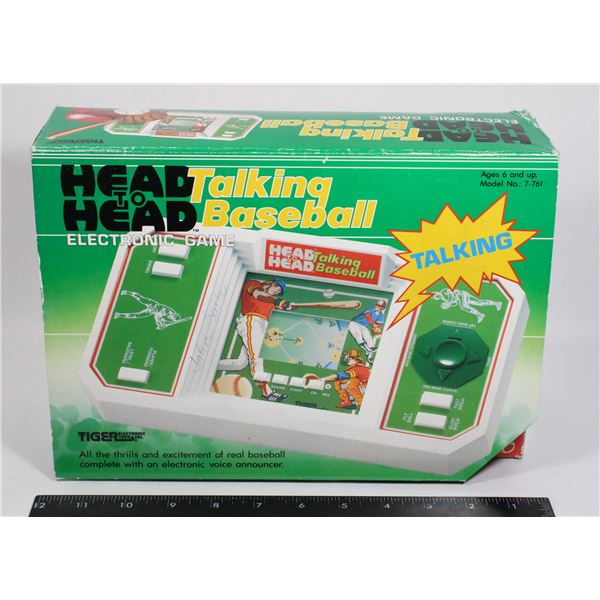 #466 CIB HEAD TO HEAD TALKING BASEBALL GAME TIGER